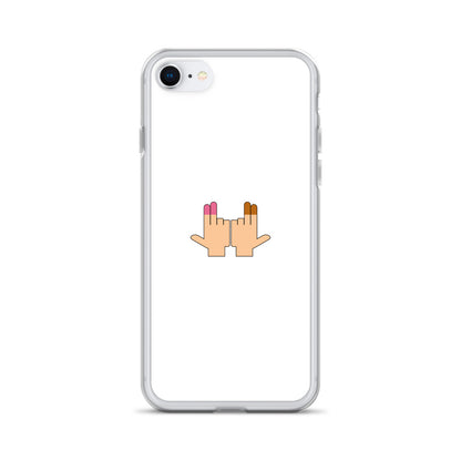 Coque iPhone DP Double péné signe du J seul iPhone 7 8 - Sedurro