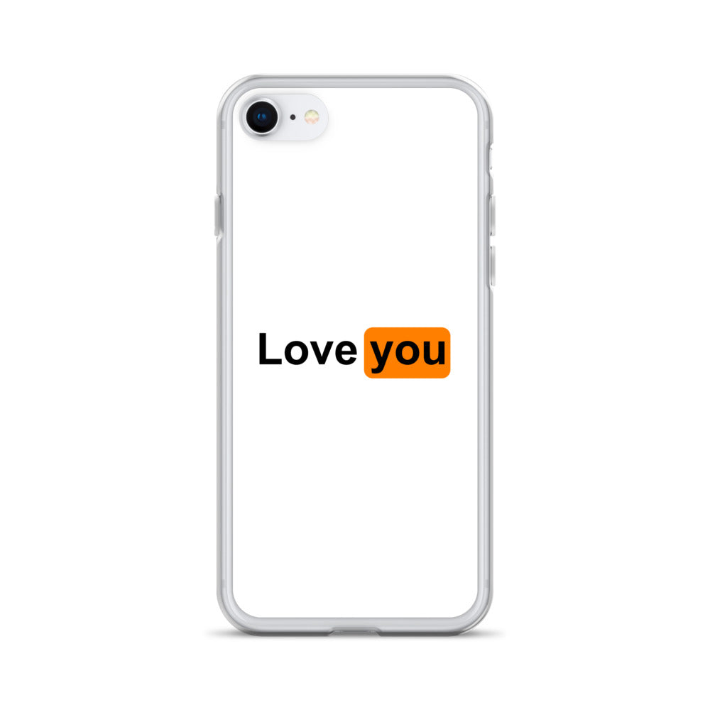 Coque iPhone Love you logo PH iPhone 7 8 - Sedurro