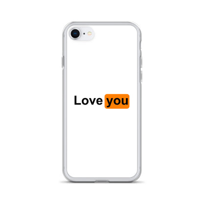 Coque iPhone Love you logo PH iPhone 7 8 - Sedurro