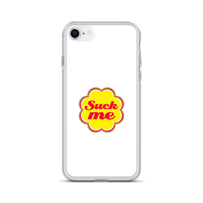 Coque iPhone Suck me sucette chupa iPhone 7 8 - Sedurro