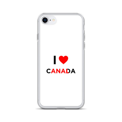 Coque iPhone I love Canada anal - Sedurro