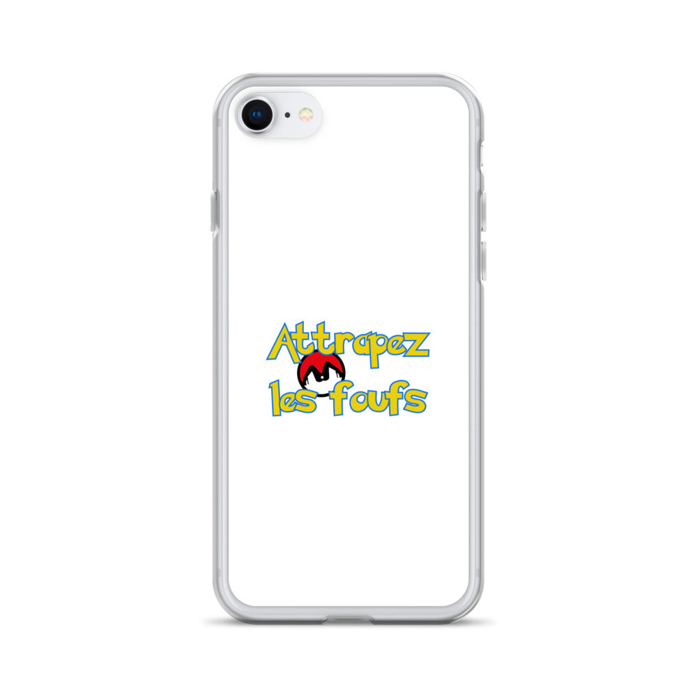 Coque iPhone Attrapez les foufs Pokeboule - Sedurro