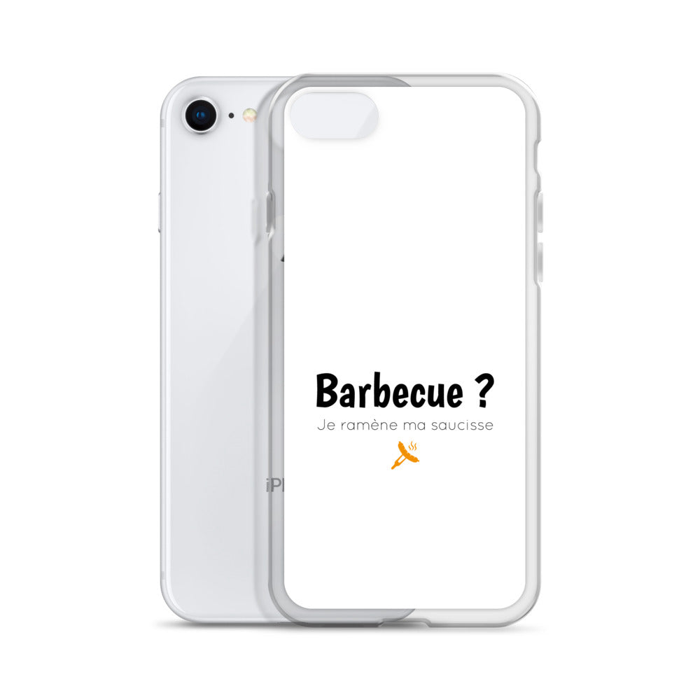 Coque iPhone Barbecue je ramène ma saucisse - Sedurro