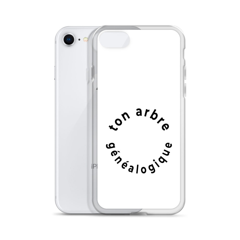 Coque iPhone Ton arbre généalogique en forme de cercle - Sedurro
