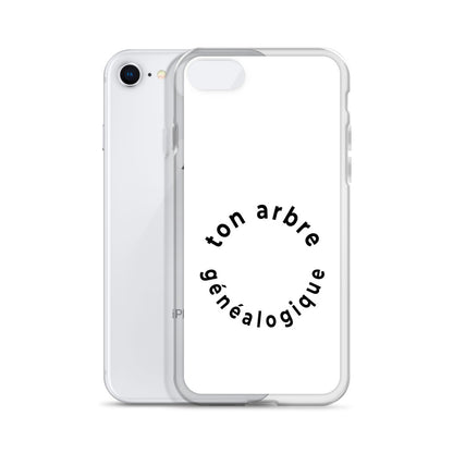 Coque iPhone Ton arbre généalogique en forme de cercle - Sedurro