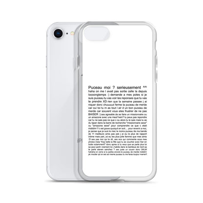 Coque iPhone Puceau moi on me l'avait pas sorti depuis longtemps - Sedurro