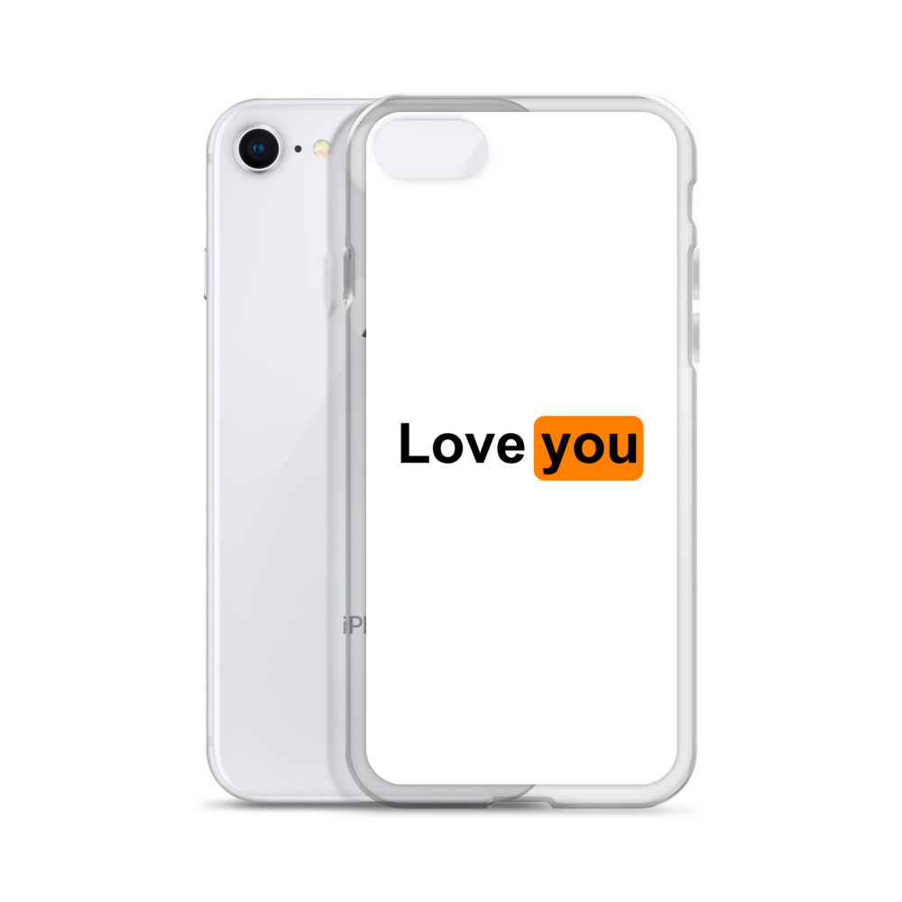Coque iPhone Love you logo PH - Sedurro