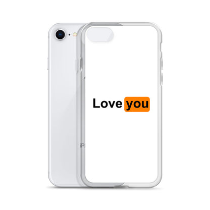 Coque iPhone Love you logo PH - Sedurro