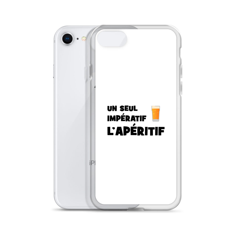 Coque iPhone Un seul impératif L'apéritif - Sedurro