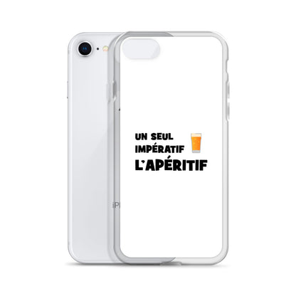 Coque iPhone Un seul impératif L'apéritif - Sedurro