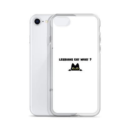 Coque iPhone Cat Lesbians eat what - Sedurro