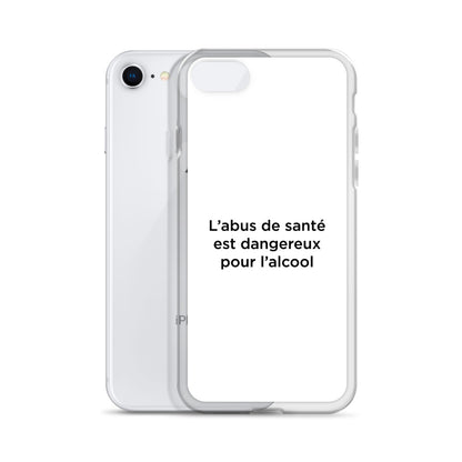 Coque iPhone L'abus de santé est dangereux pour l'alcool - Sedurro