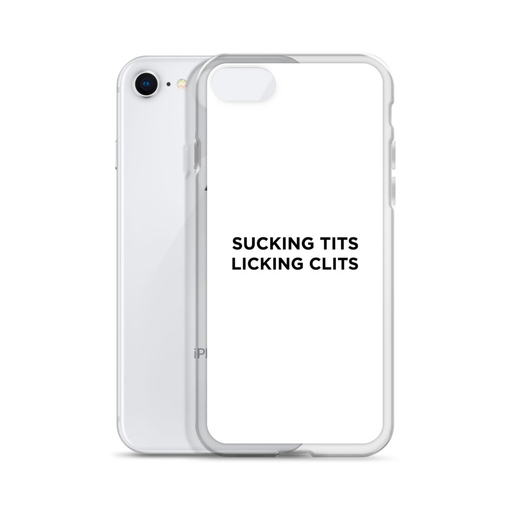 Coque iPhone Sucking tits Licking clits - Sedurro