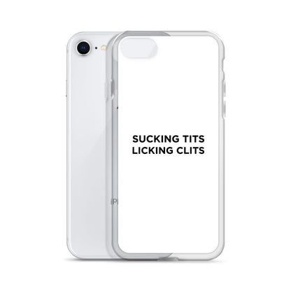 Coque iPhone Sucking tits Licking clits - Sedurro