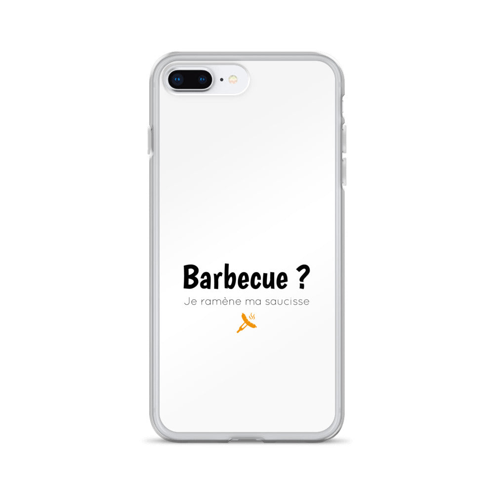 Coque iPhone Barbecue je ramène ma saucisse - Sedurro