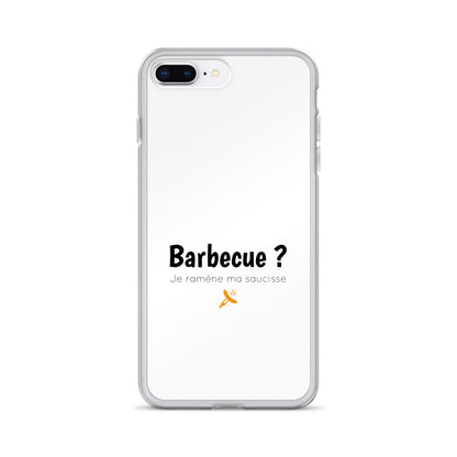 Coque iPhone Barbecue je ramène ma saucisse - Sedurro