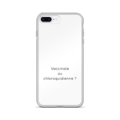 Coque iPhone Vaccinale ou chloroquidienne - Sedurro