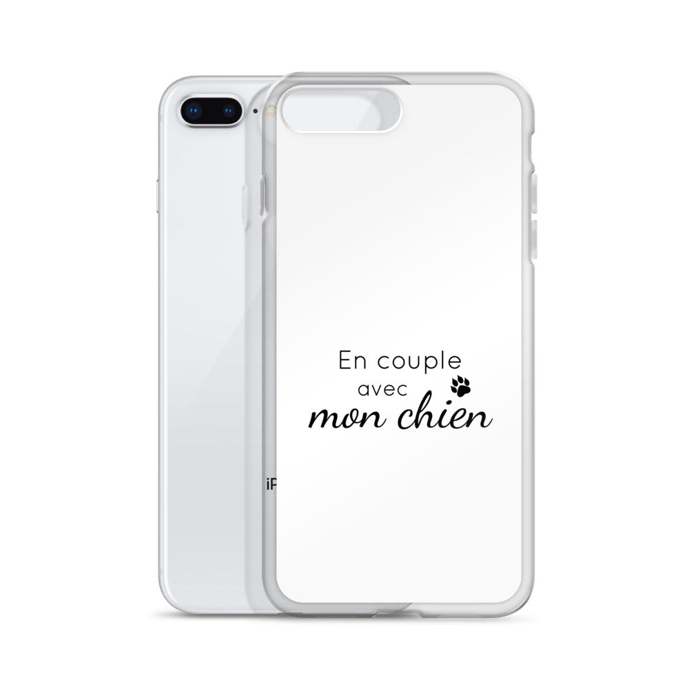 Coque iPhone En couple avec mon chien iPhone 7 Plus 8 Plus - Sedurro