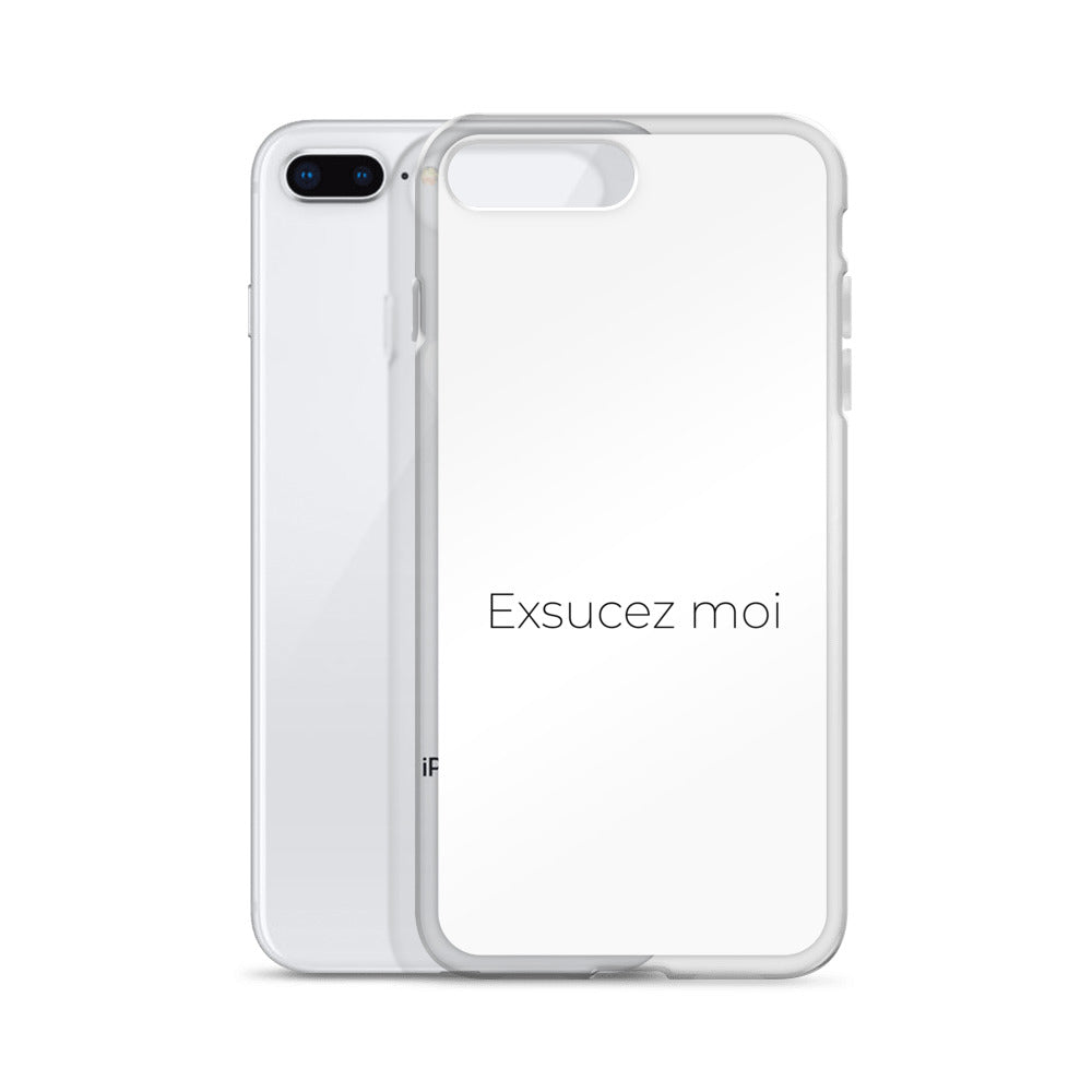 Coque iPhone Exsucez moi iPhone 7 Plus 8 Plus - Sedurro