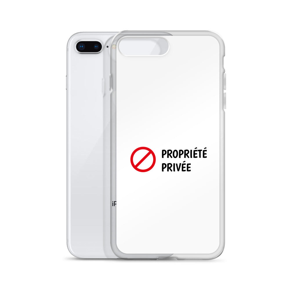 Coque iPhone Propriété privée iPhone 7 Plus 8 Plus - Sedurro