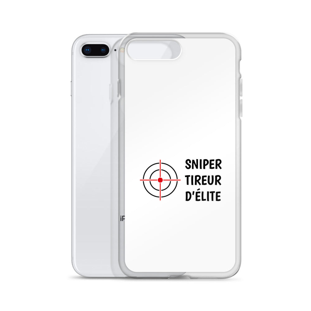 Coque iPhone Sniper tireur d'élite iPhone 7 Plus 8 Plus - Sedurro