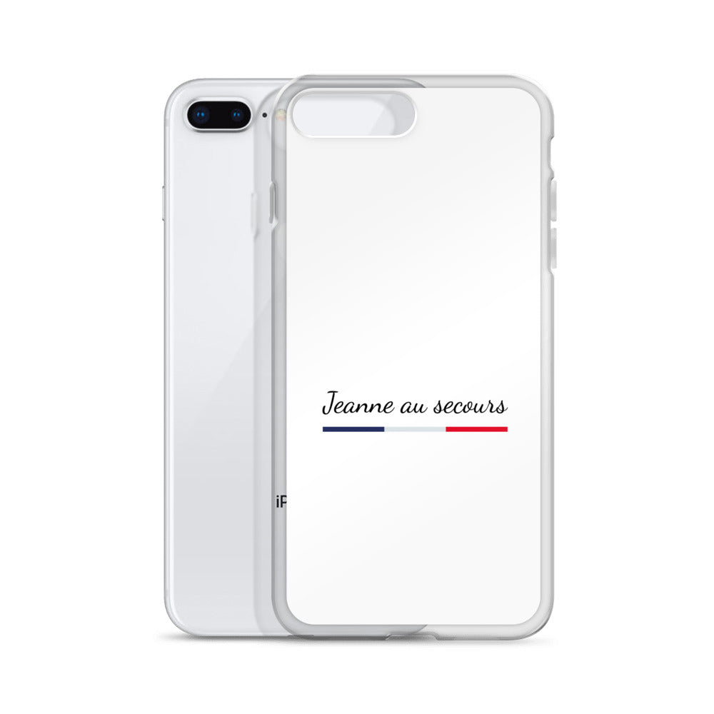 Coque iPhone Jeanne au secours iPhone 7 Plus 8 Plus - Sedurro