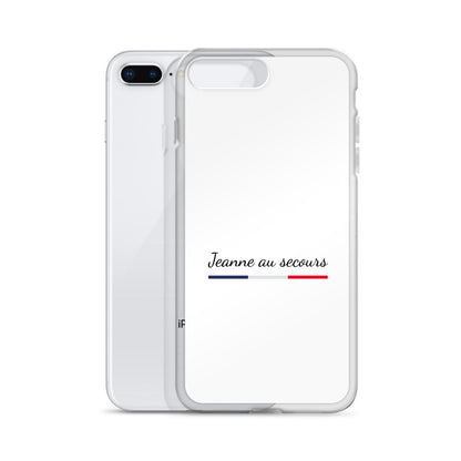 Coque iPhone Jeanne au secours iPhone 7 Plus 8 Plus - Sedurro