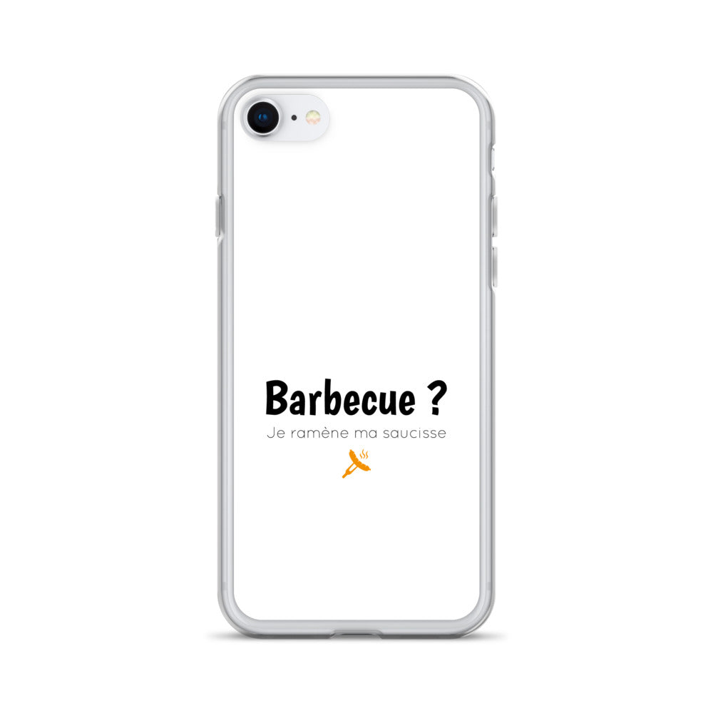 Coque iPhone Barbecue je ramène ma saucisse - Sedurro
