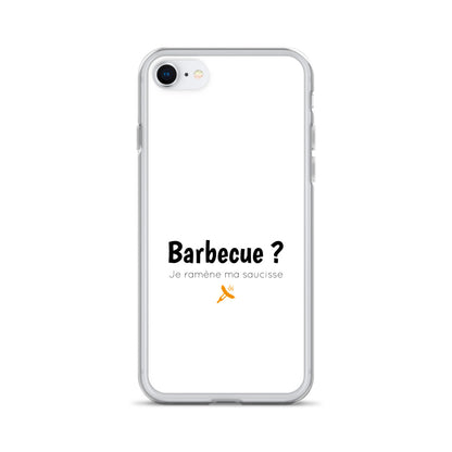 Coque iPhone Barbecue je ramène ma saucisse - Sedurro
