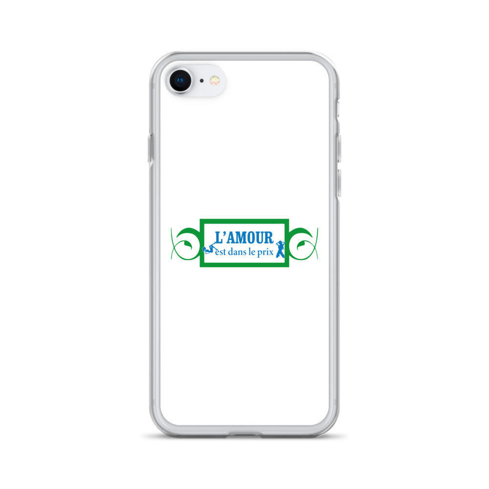 Coque iPhone L'amour est dans le prix iPhone SE - Sedurro