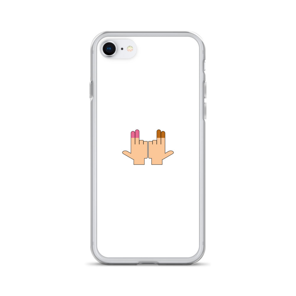 Coque iPhone DP Double péné signe du J seul iPhone SE - Sedurro
