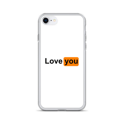 Coque iPhone Love you logo PH iPhone SE - Sedurro