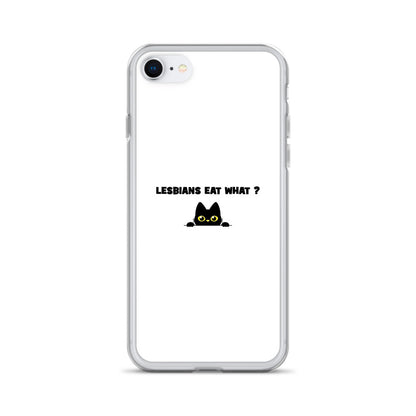 Coque iPhone Cat Lesbians eat what - Sedurro