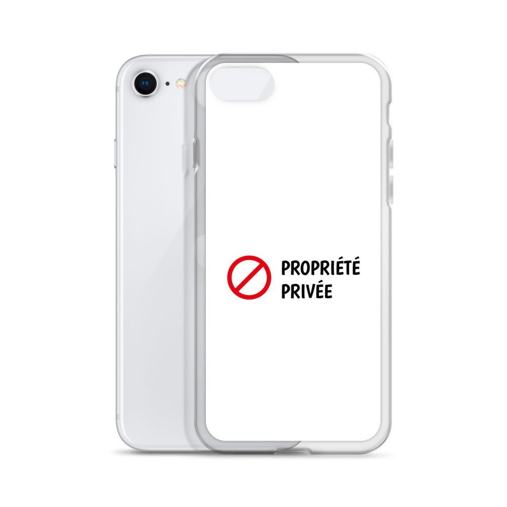 Coque iPhone Propriété privée iPhone SE - Sedurro