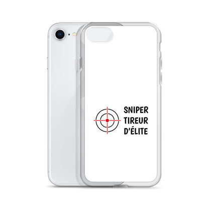 Coque iPhone Sniper tireur d'élite iPhone SE - Sedurro
