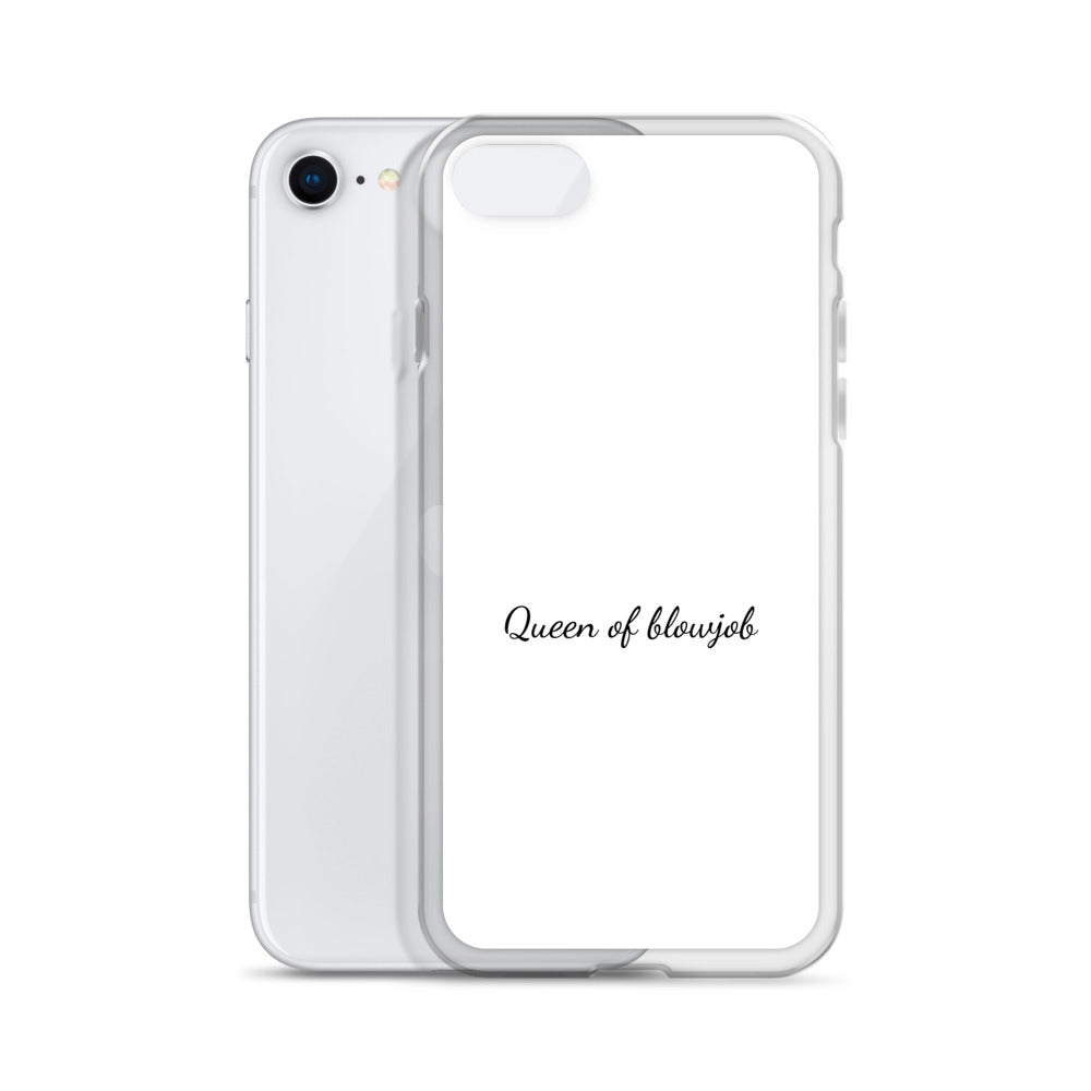 Coque iPhone Queen of blowjob iPhone SE - Sedurro