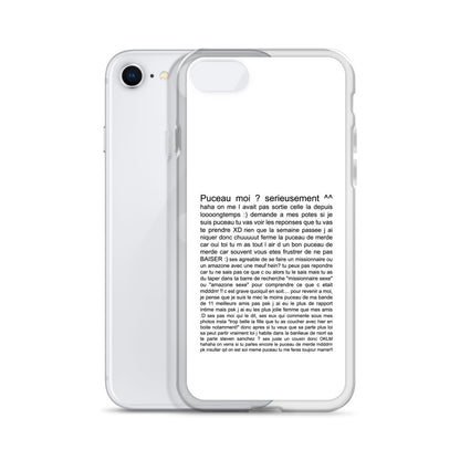 Coque iPhone Puceau moi on me l'avait pas sorti depuis longtemps - Sedurro