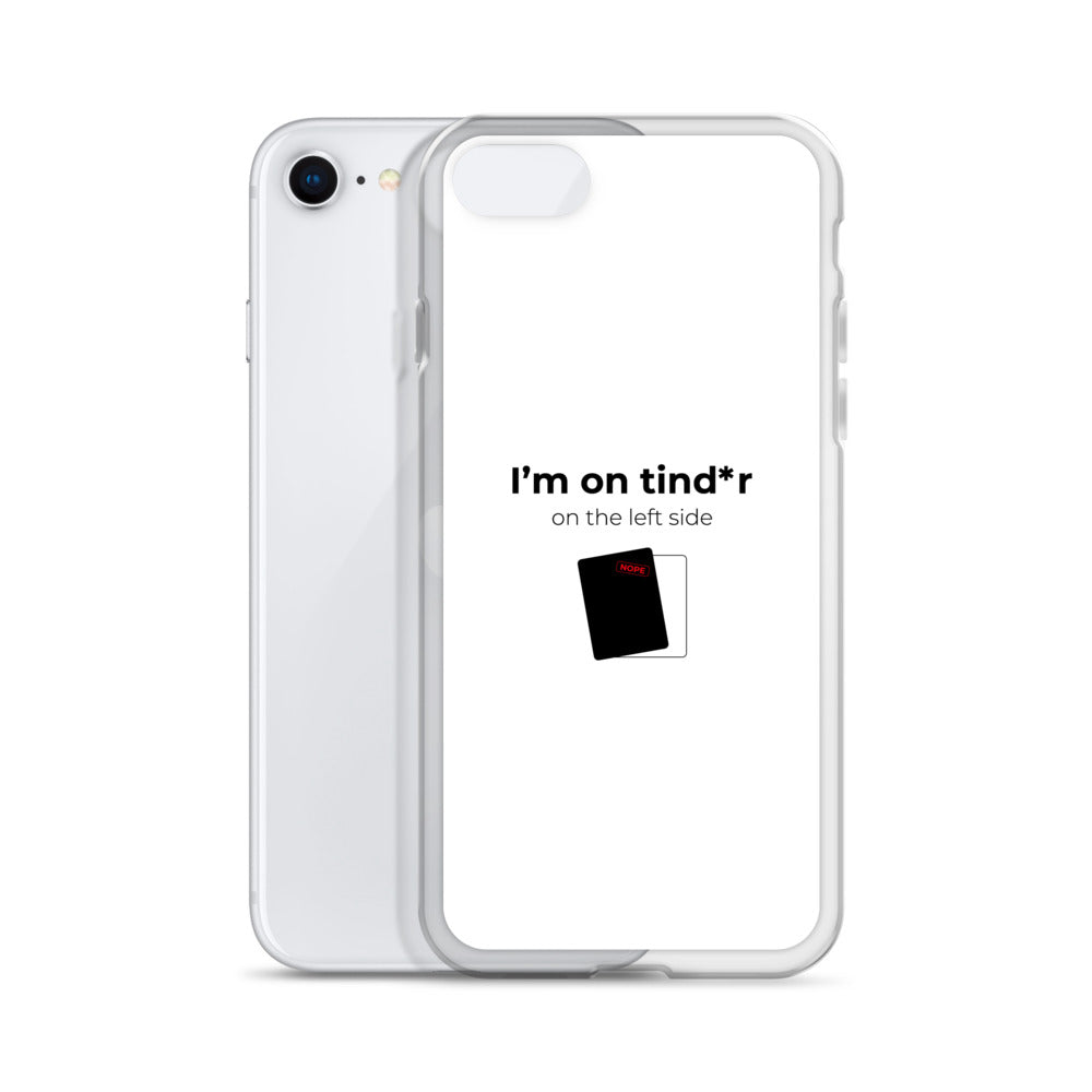 Coque iPhone I'm on tind*r on the left side - Sedurro
