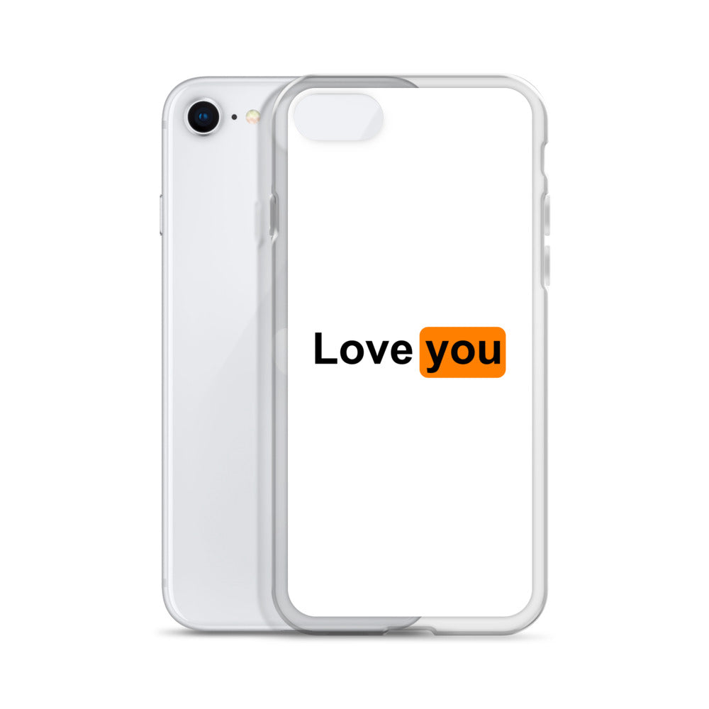 Coque iPhone Love you logo PH - Sedurro