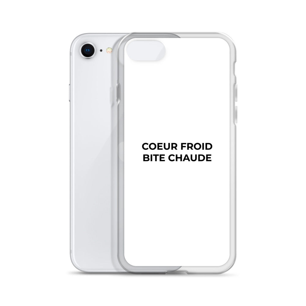 Coque iPhone Cœur froid bite chaude - Sedurro