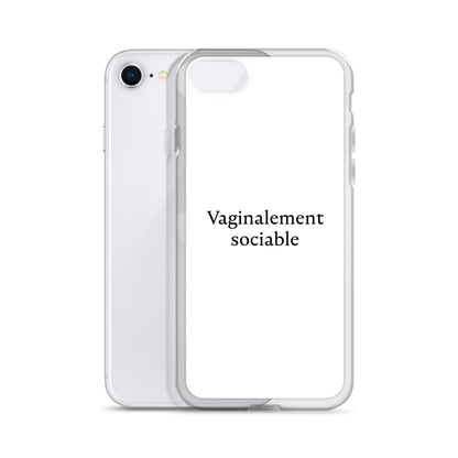 Coque iPhone Vaginalement sociable - Sedurro