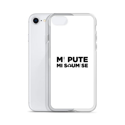 Coque iPhone Mi pute mi soumise - Sedurro