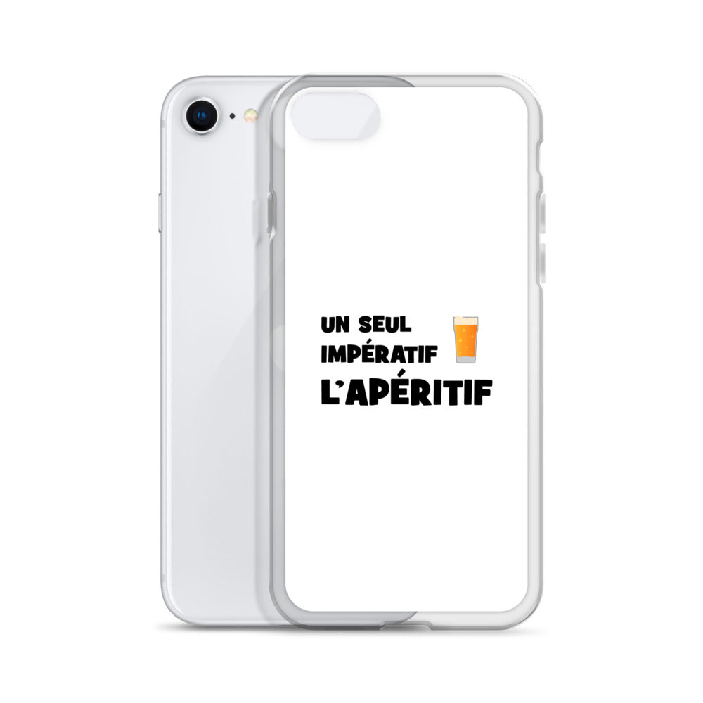 Coque iPhone Un seul impératif L'apéritif - Sedurro