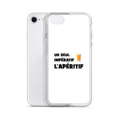Coque iPhone Un seul impératif L'apéritif - Sedurro