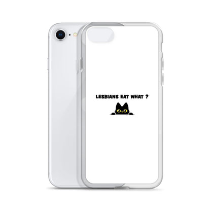 Coque iPhone Cat Lesbians eat what - Sedurro