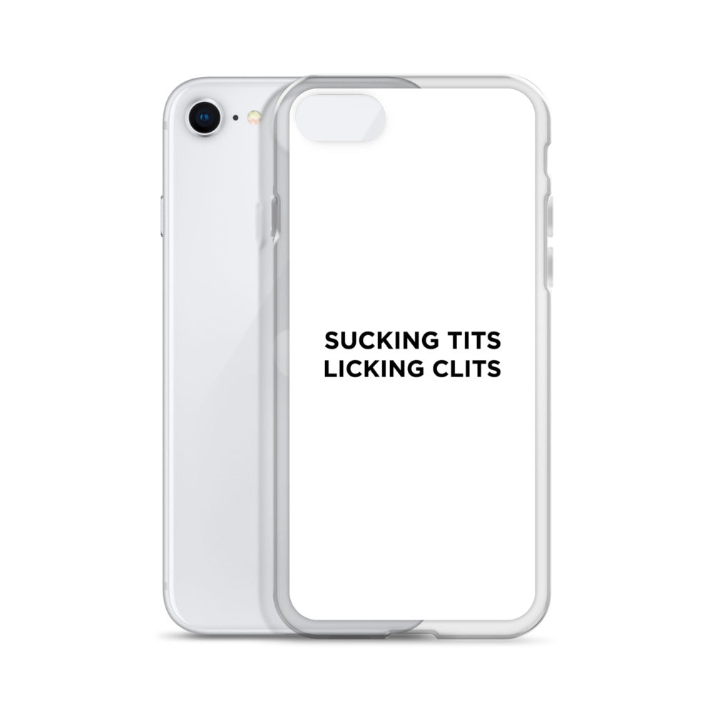 Coque iPhone Sucking tits Licking clits - Sedurro