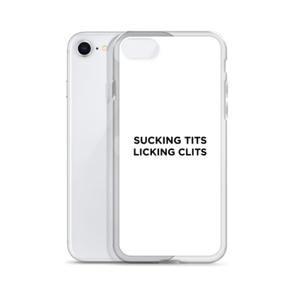 Coque iPhone Sucking tits Licking clits - Sedurro