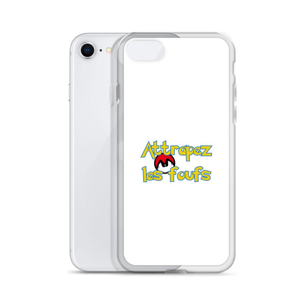 Coque iPhone Attrapez les foufs Pokeboule - Sedurro