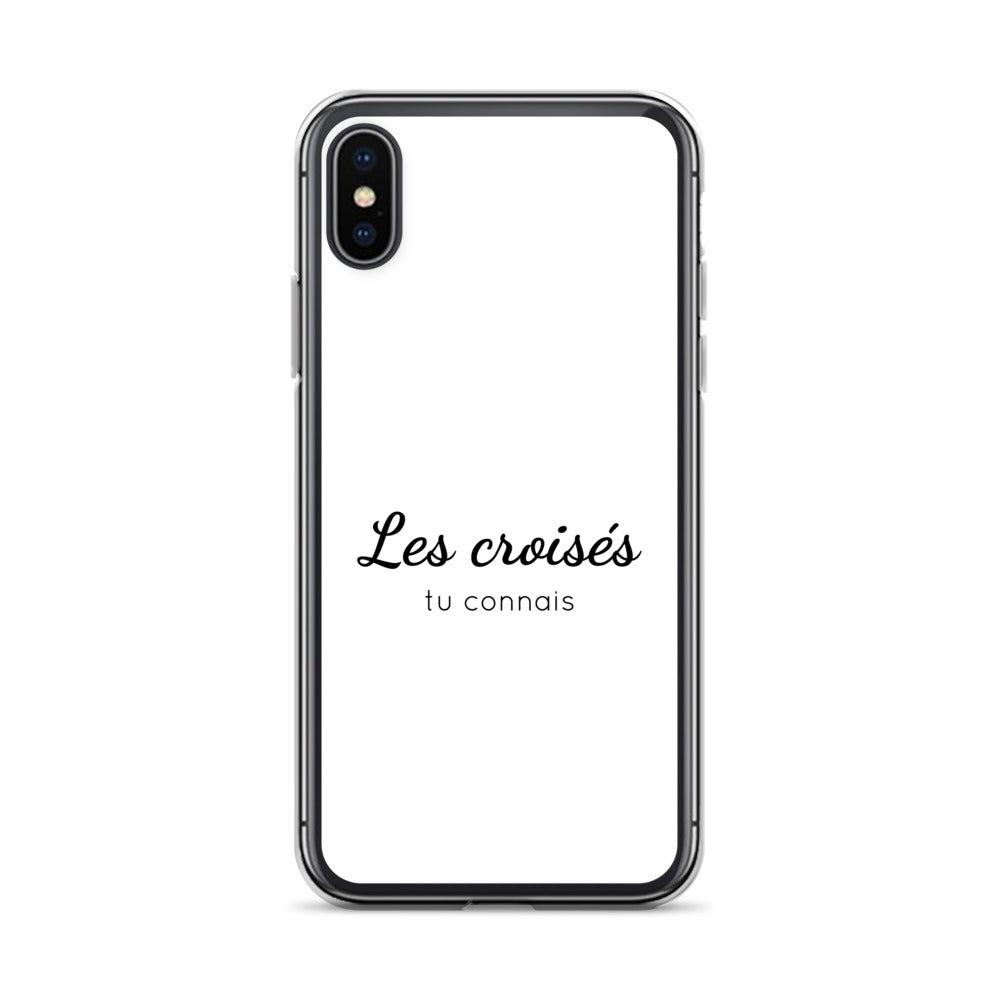 Coque iPhone Les croisés tu connais - Sedurro