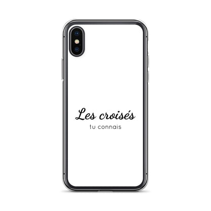 Coque iPhone Les croisés tu connais - Sedurro